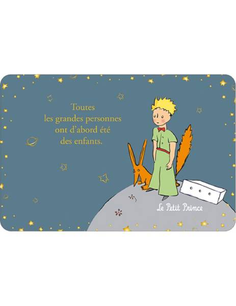 toutes les grandes personnes ont d'abord été des enfants carte postale le petit prince proche de Nice
