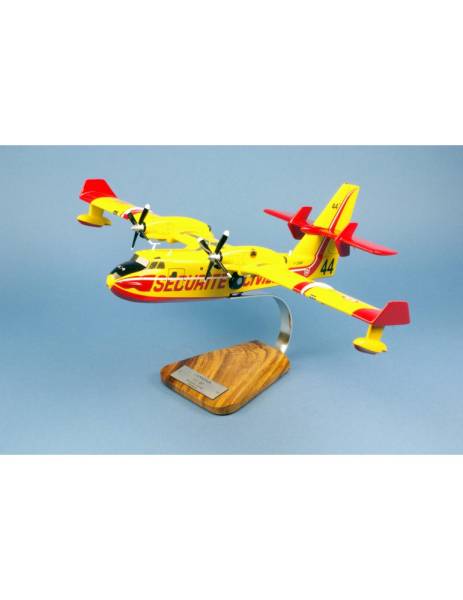 cadeau de noel canadair sécurité civile cl415 bois