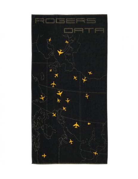 serviette de plage radar de controle avions pour passionné d'aviation